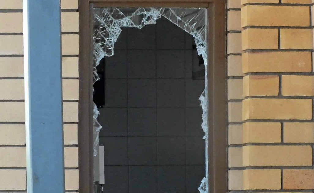 Thieves entered through a drive-through window of the Warwick Famous Pie Shop. Thieves entered through a drive-through window of the Warwick Famous Pie Shop.